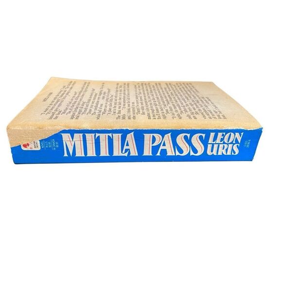 Mitla Pass by Leon Uris Paperback Book Novel 1989 - Picture 3 of 12